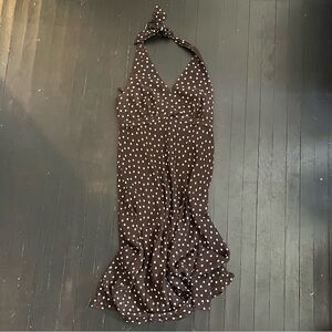 VTG Polka Dot Midi Dress
